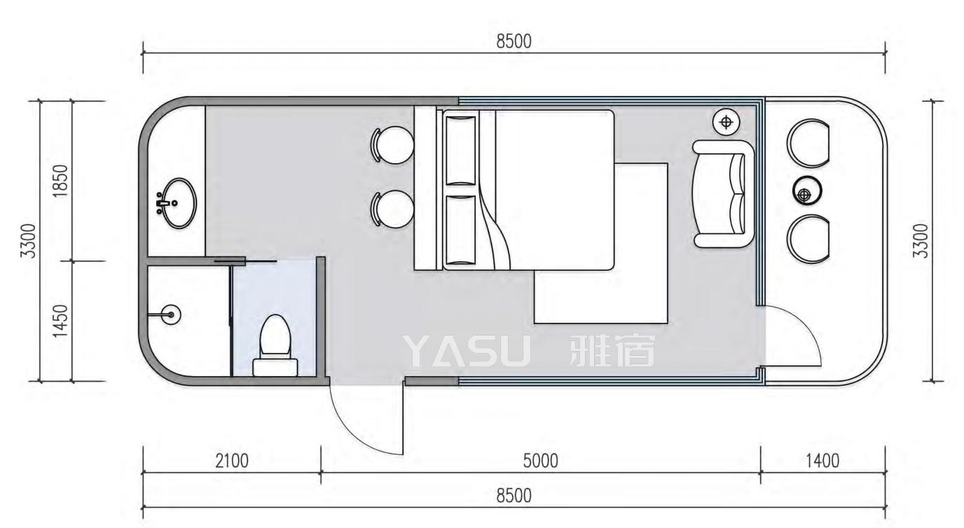 ElegantStay Space Capsule X5 - Image 5