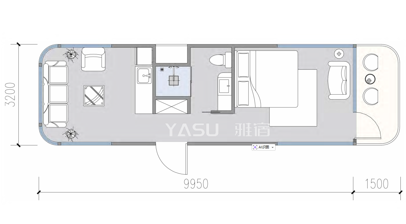 ElegantStay Space Capsule X7 - Image 3