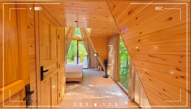 Log Cabin Homestay in Enshi, Hubei