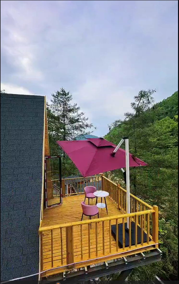 Log Cabin Homestay in Enshi, Hubei