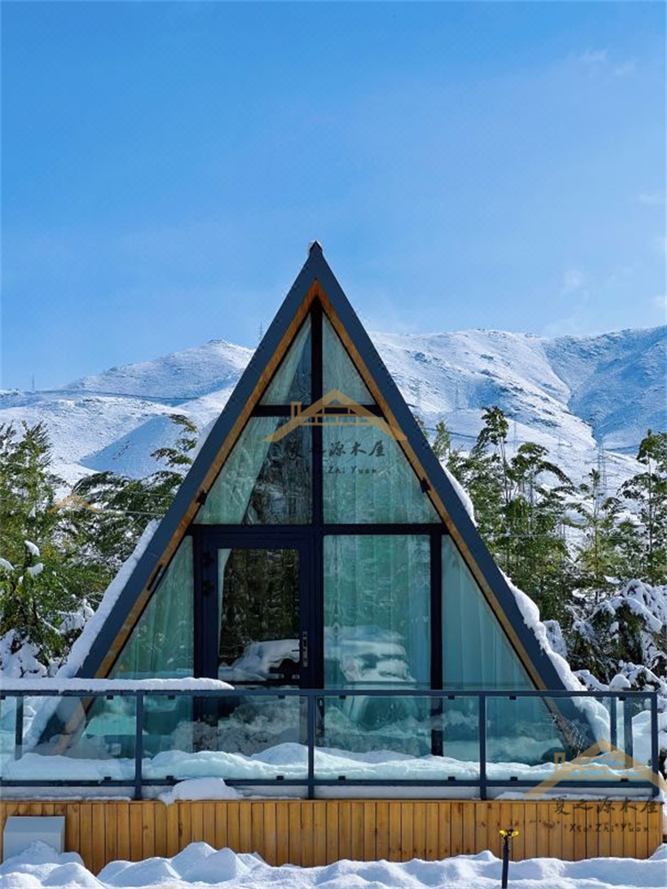 Premium A-Frame Cabin Resort in Koktokay, Xinjiang